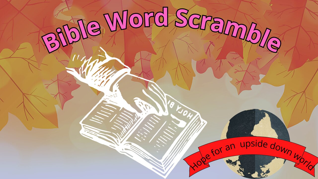 Bible Verse Scramble Isaiah 26:7