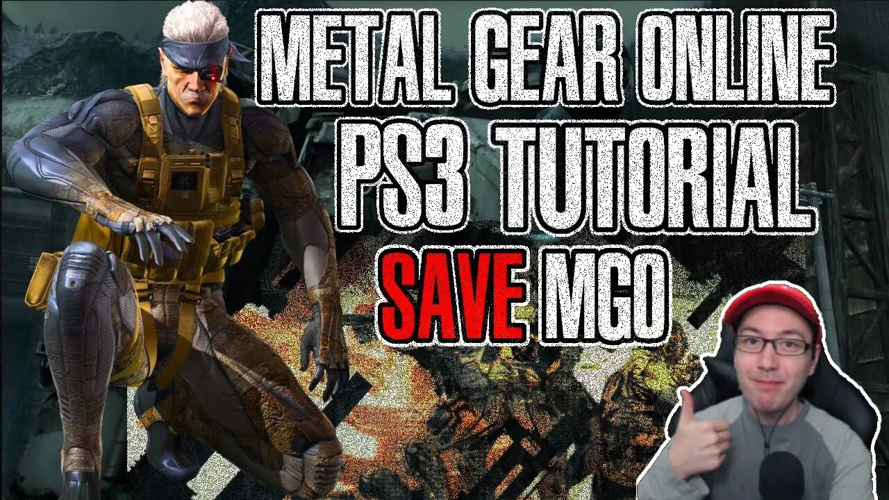 Metal Gear Online for PS3: Easy Setup with PS3HEN & SaveMGO in 2023 🔥