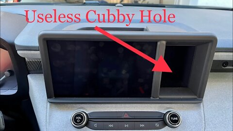 Ford Maverick Useless Cubby, Solution Found?