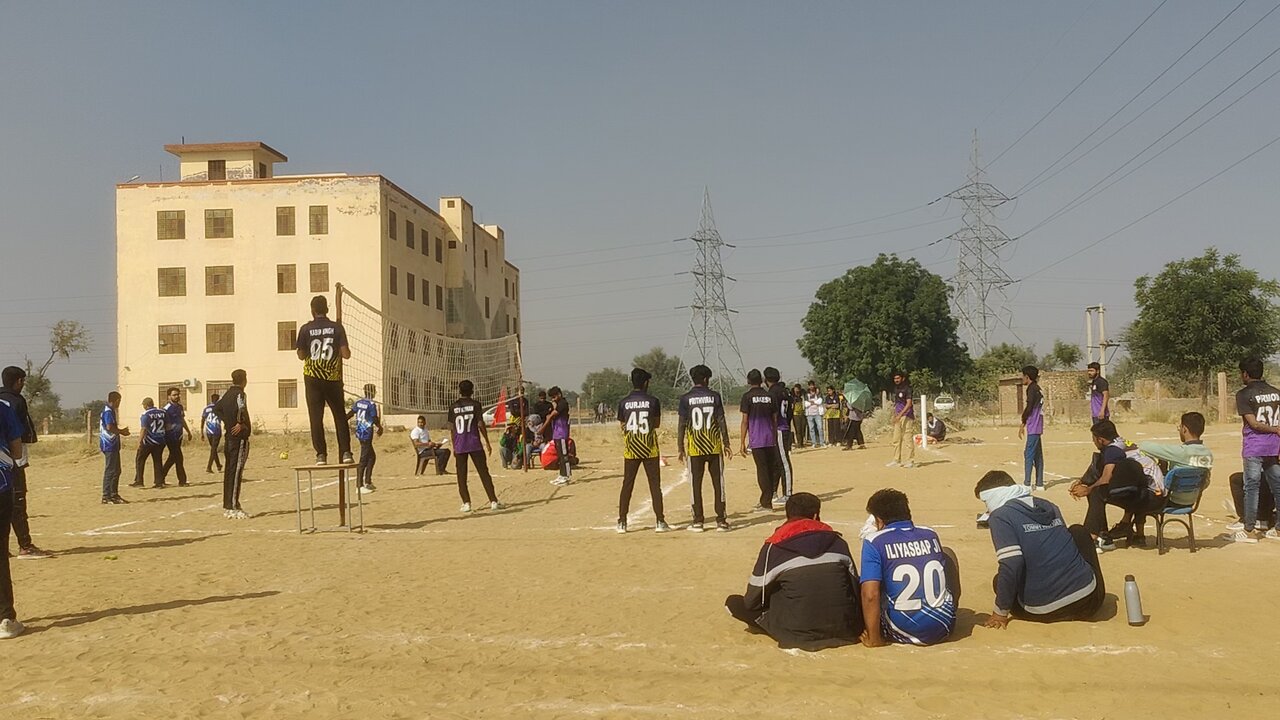 volleyball match gnm 1st year & 2nd year in college part 2