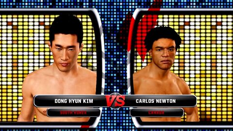 UFC Undisputed 3 Gameplay Carlos Newton vs Dong Hyun Kim (Pride)