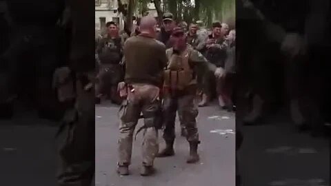 Ukrainian Army members are pissed at the United States and the west.