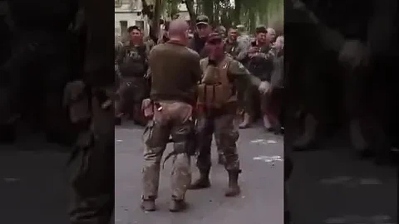 Ukrainian Army members are pissed at the United States and the west.