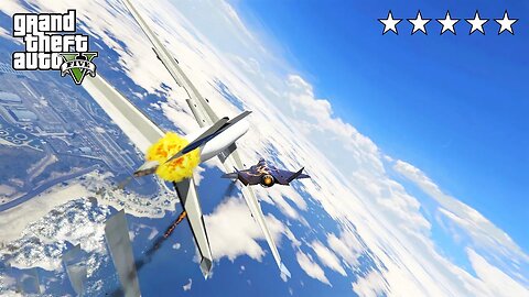 GTA 5 - Trevor's Five Star F-160 RAIJU RAMPAGE!! (GTA V Funny Moments)