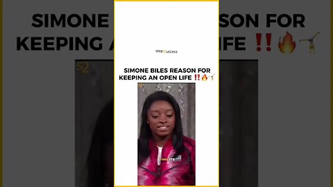 Simone Biles grew up in a Foster Home.. You decide your life, NOT your circumstances! #shorts #gym