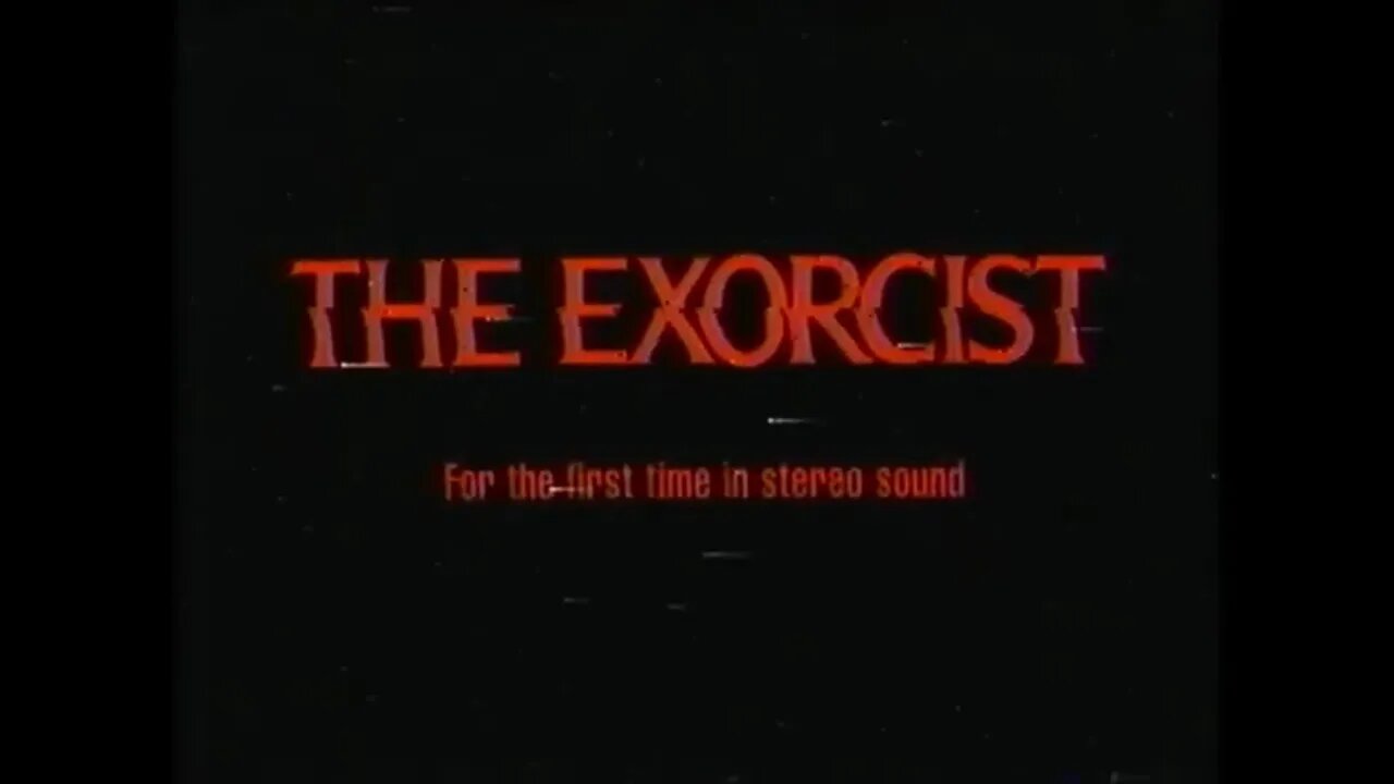 THE EXORCIST (1973) Trailer A [#VHSRIP #theexorcist #theexorcistVHS]