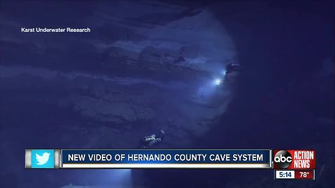 Florida divers reach new depths after taking on deepest underwater cave in state