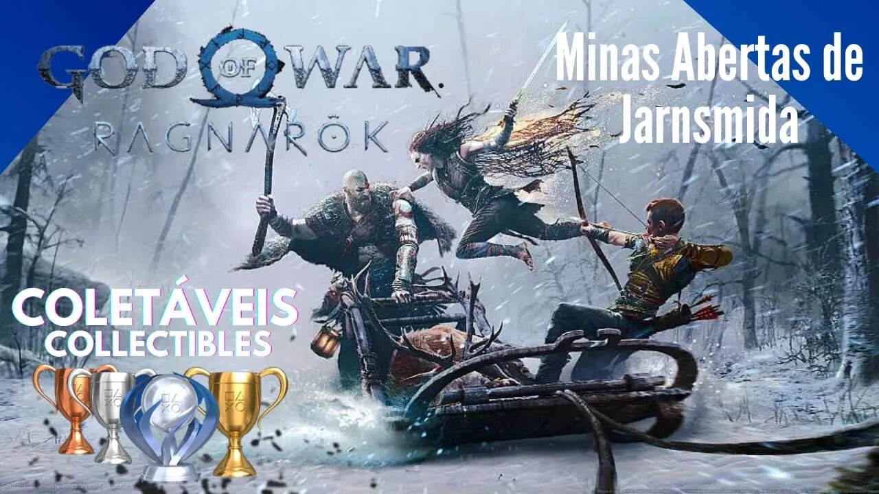 God Of War: Ragnarök: Minas Abertas de Jarnsmida | COLETÁVEIS | COLLECTIBLES | 4k-PTBR #16