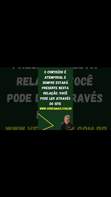 CONTEÚDO DE QUALIDADE\ | ARTIGO MATÉRIA | VENDAS MAIS | NEGOCIANDO COM PESSOAS | VENDER E ENTENDER