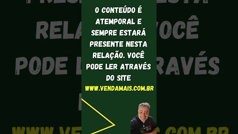 CONTEÚDO DE QUALIDADE\ | ARTIGO MATÉRIA | VENDAS MAIS | NEGOCIANDO COM PESSOAS | VENDER E ENTENDER