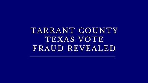 Former Tarrant County Democrat Party Chair And Candidate Deborah Peoples Implicated In Ballot Harvesting !!