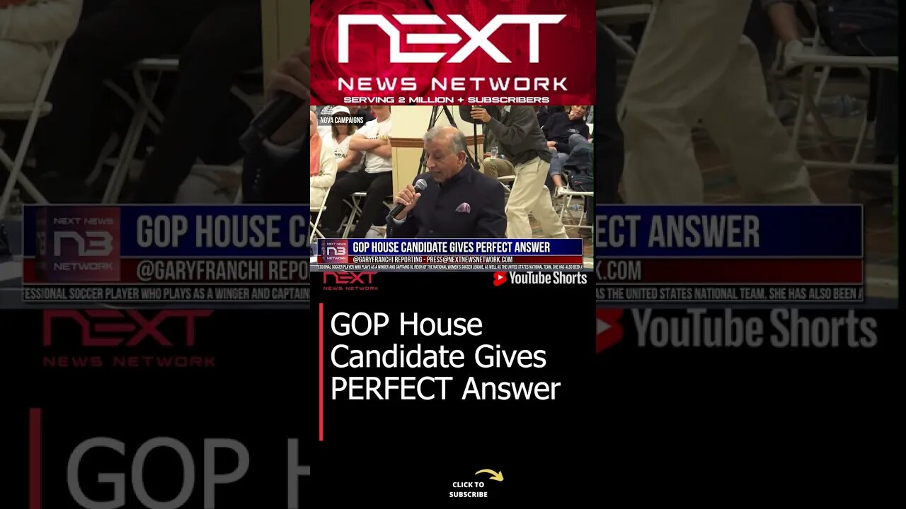 GOP House Candidate Gives PERFECT Answer #shorts