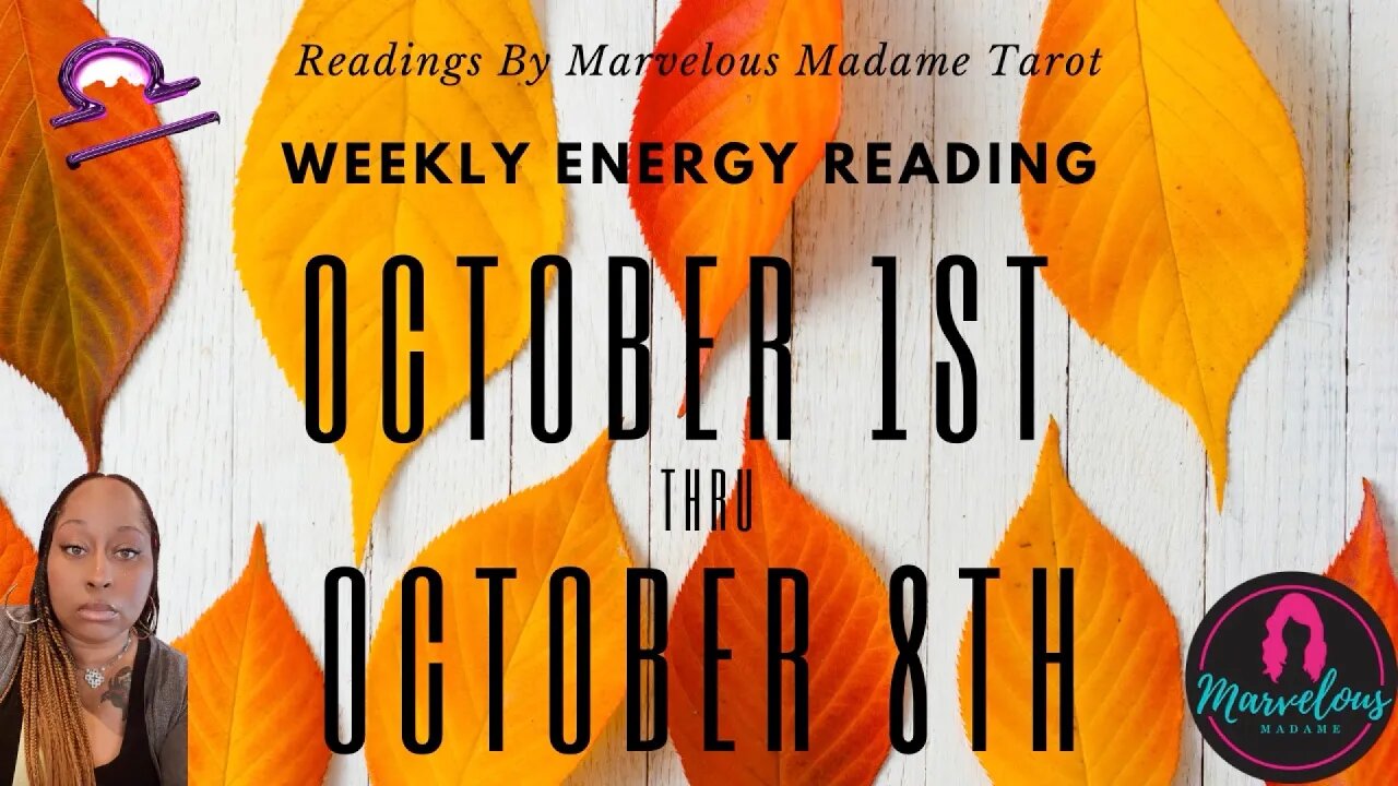 🌟 ♎️ Libra Weekly Energy (Oct 1st-Oct 8th)✨Venus in Virgo brings overanalyzing or wrong conclusions!