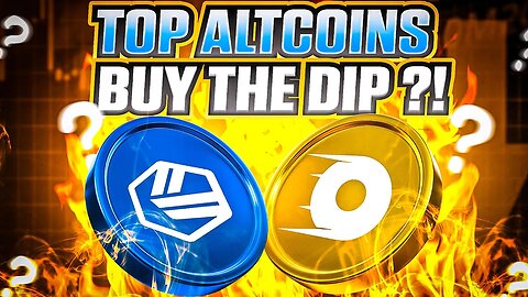 TOP 3 ALTCOINS TO BUY THE DIP NOW (Before They 100X?!)