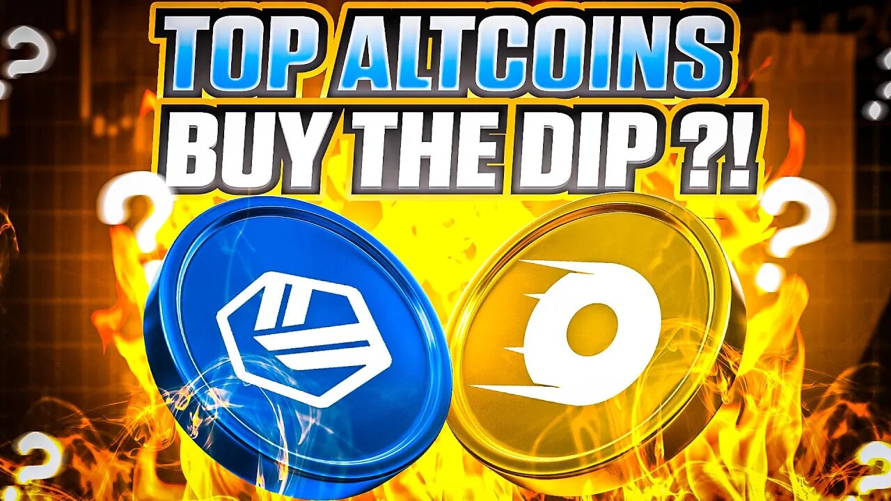 TOP 3 ALTCOINS TO BUY THE DIP NOW (Before They 100X?!)