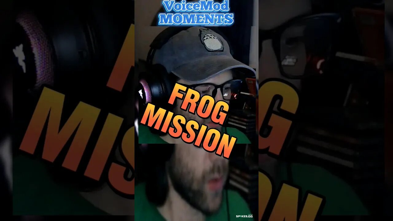 Frog Mission #gamerdad #voicemod #funny #silly #frogs #frogsofinstagram #voicechanger #mission