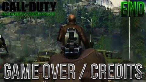 Modern Warfare Remastered - Game Over & Credits (ENDING!) - Part 16