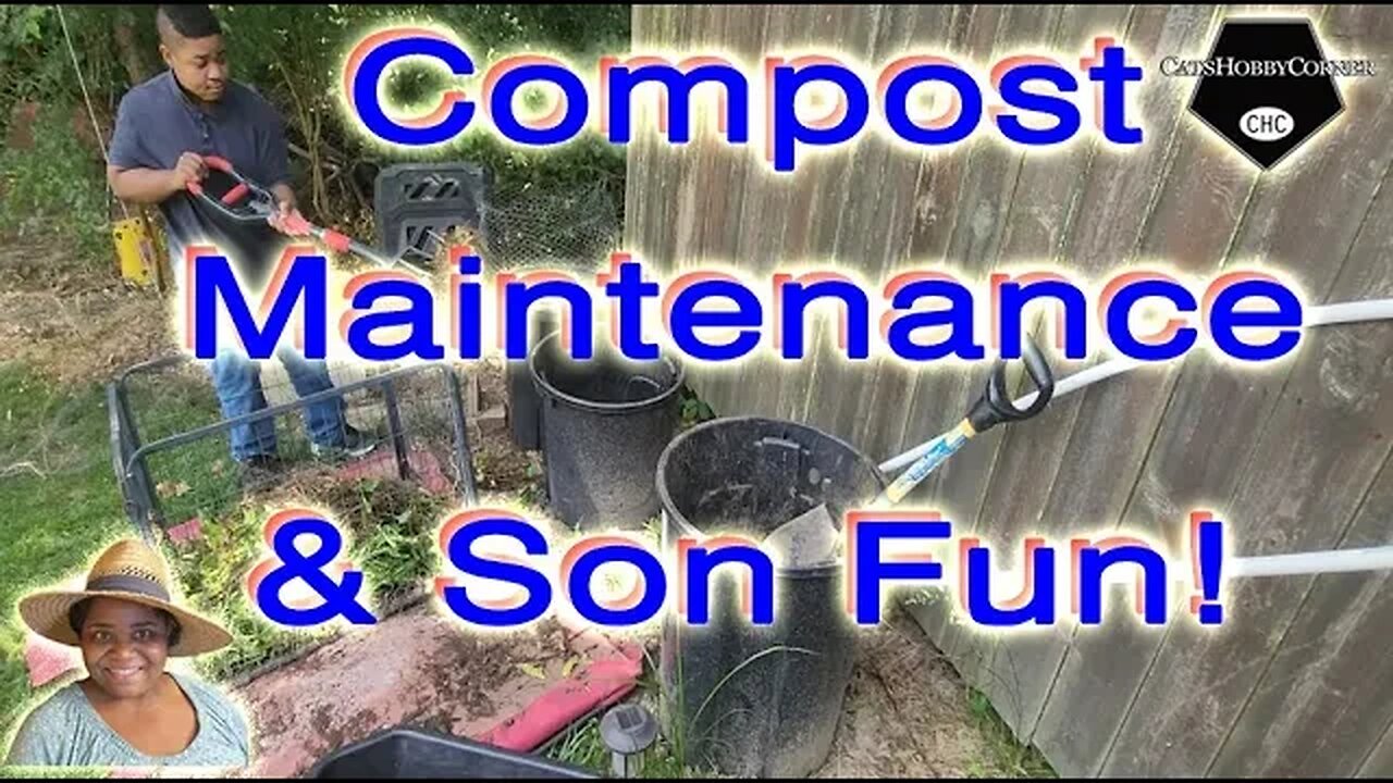 #homemade #compost #yardmaintenance & Son Fun - #catshobbycorner