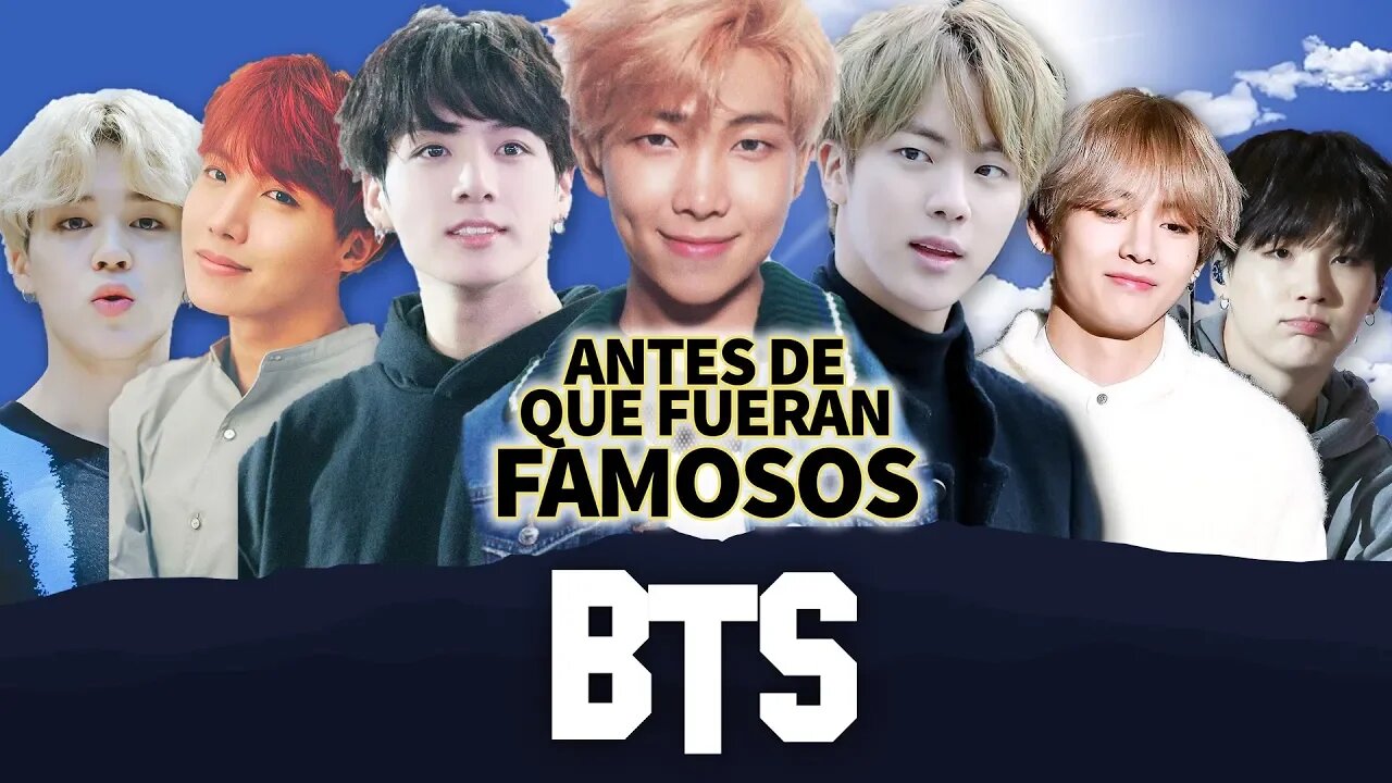 BTS | Antes De Que Fueran Famosos | BIOGRAFIA