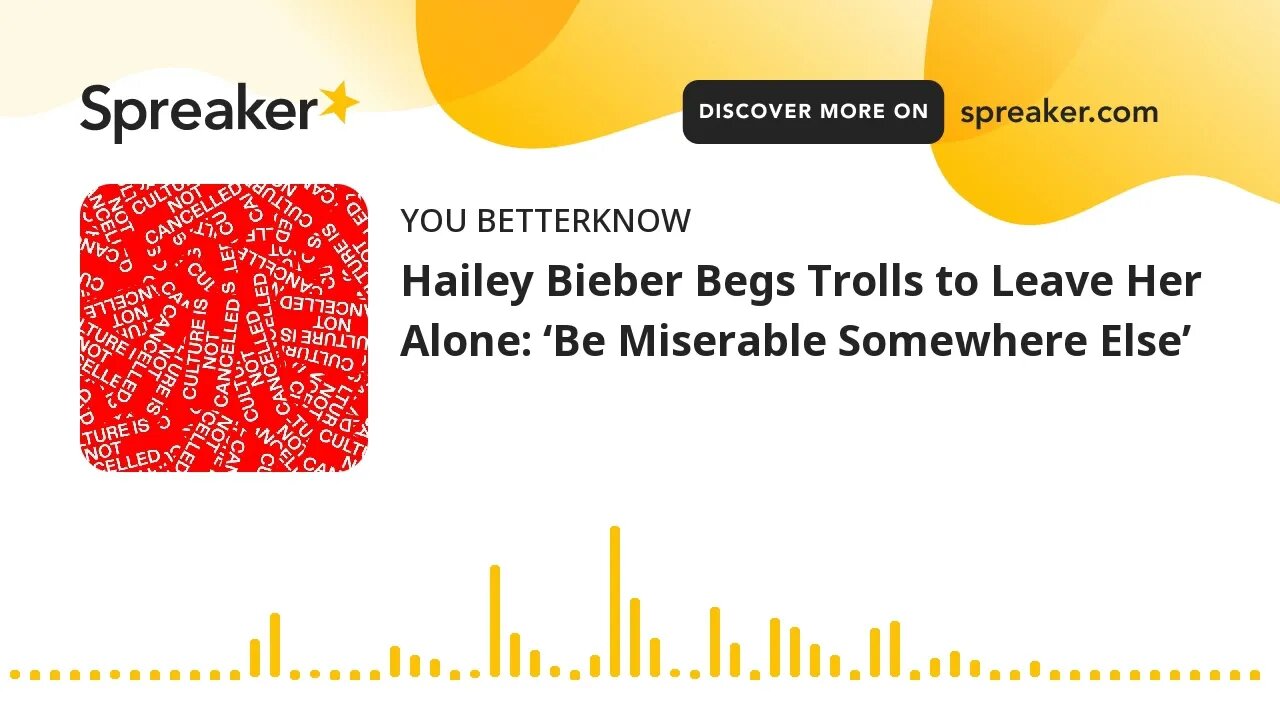 Hailey Bieber Begs Trolls to Leave Her Alone: ‘Be Miserable Somewhere Else’