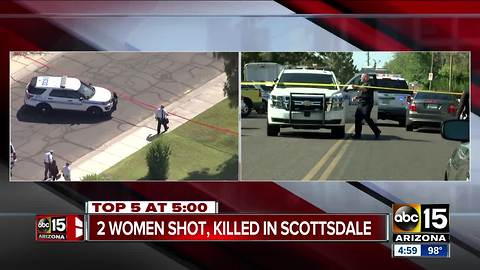 Two women shot and killed at Scottsdale business