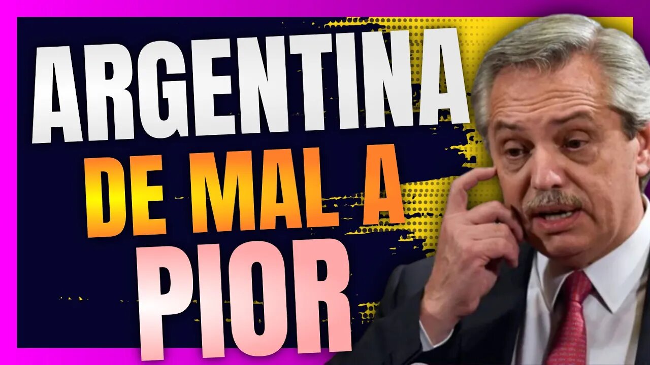 ARGENTINA tem escassez de DÓLARES e o PESO não vale QUASE NADA