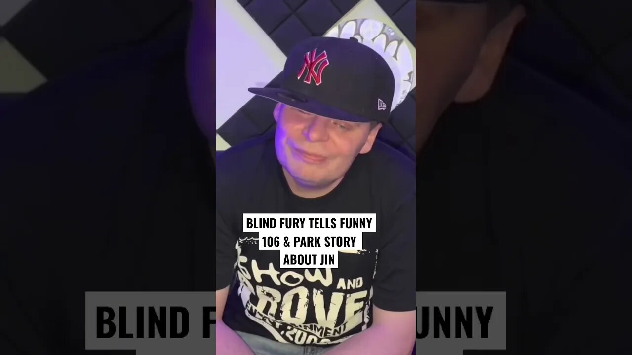 Blind Fury Tells Funny 106 & Park Story About Jin #blindfury #jin #chadarmestv #bet #shorts