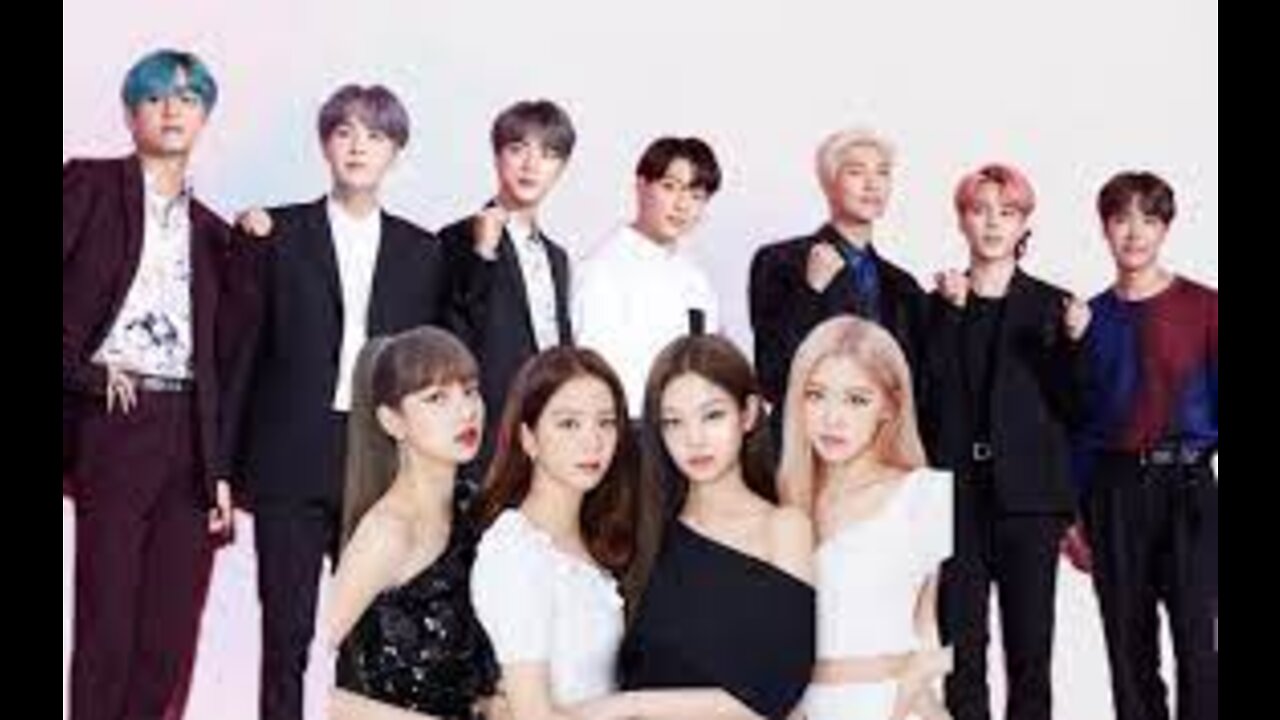 BTS and Blackpink moments