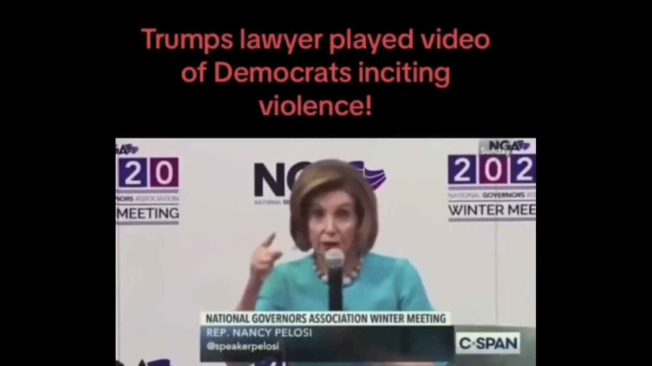 Nancy Pelosi/ Democrats & The Media Calling For Violence, Death, & Trumps Assassination