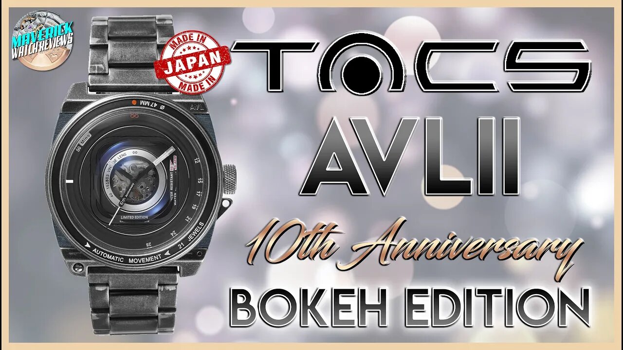 Worlds Collide! | TACS AVL II 10th Anniversary Bokeh Limited Edition 100m Automatic Unbox & Review