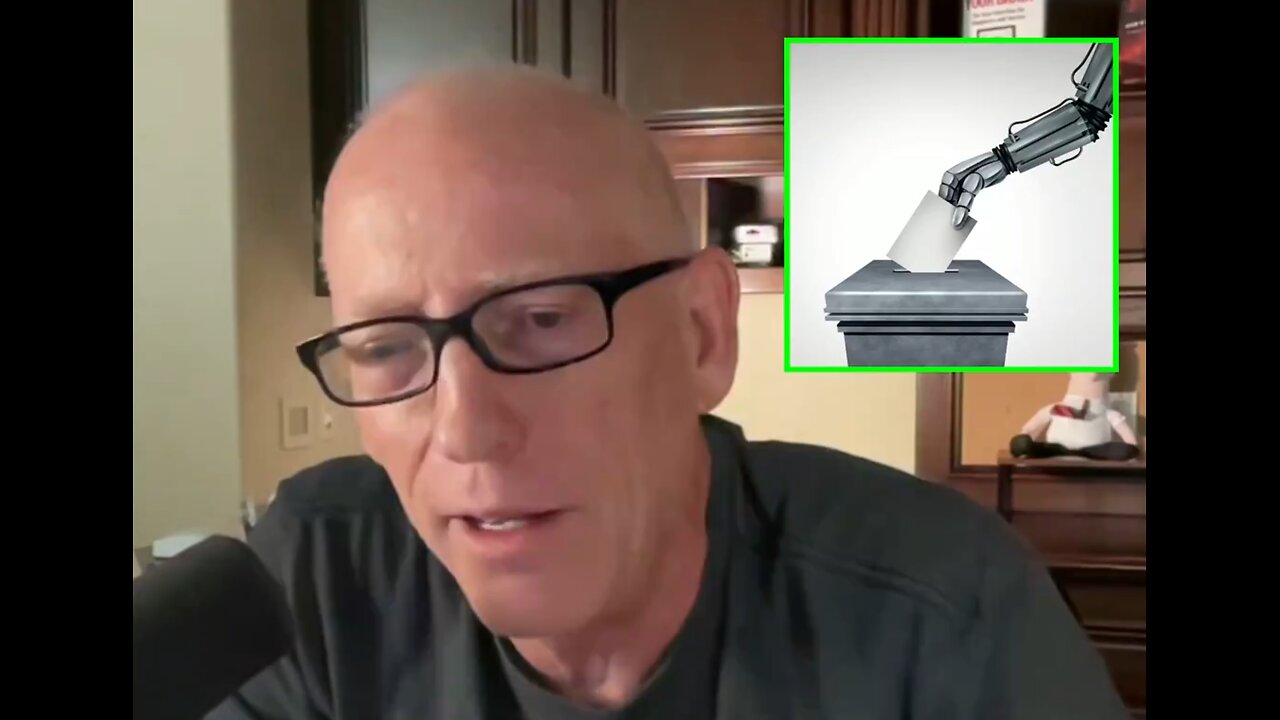 Scott Adams Obliterates Voting Machine Logic With One Simple Question