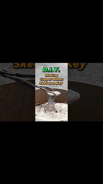 Making a Goonies Copper Bones Skeleton Key