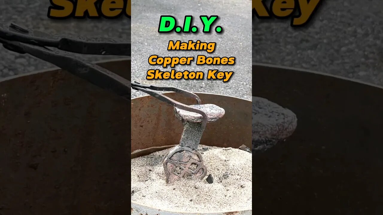 Making a Goonies Copper Bones Skeleton Key