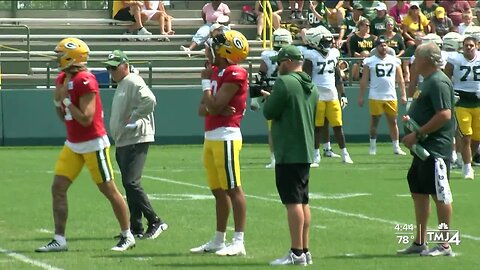 Packers hold last practice before trip to Cincinnati for preseason game