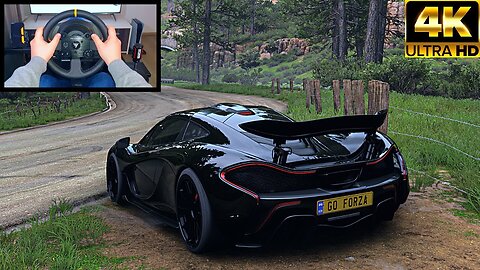 McLaren P1 | Forza Horizon 5 | Thrustmaster TX Steering Wheel Gameplay