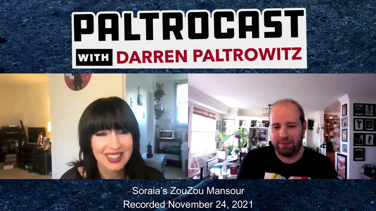 Soraia's ZouZou Mansour interview with Darren Paltrowitz