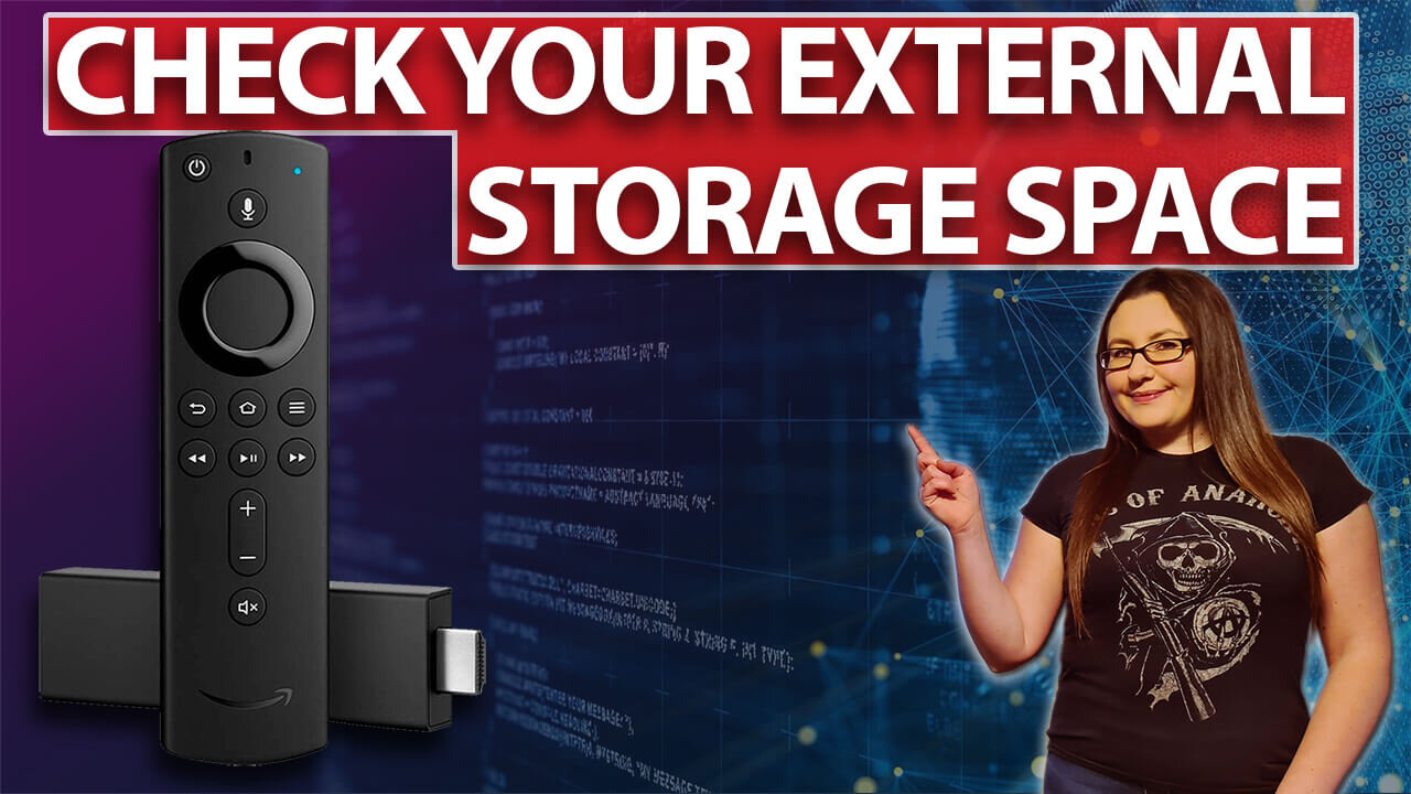 HOW TO CHECK THE EXTERNAL STORAGE SPACE ON YOUR AMAZON 4K FIRESTICK