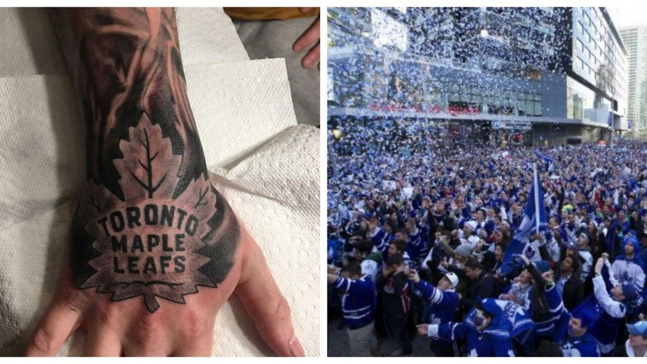 Leafs Tattoos Are More Popular Than Any Other Team Because Toronto Fans Are THAT Extra