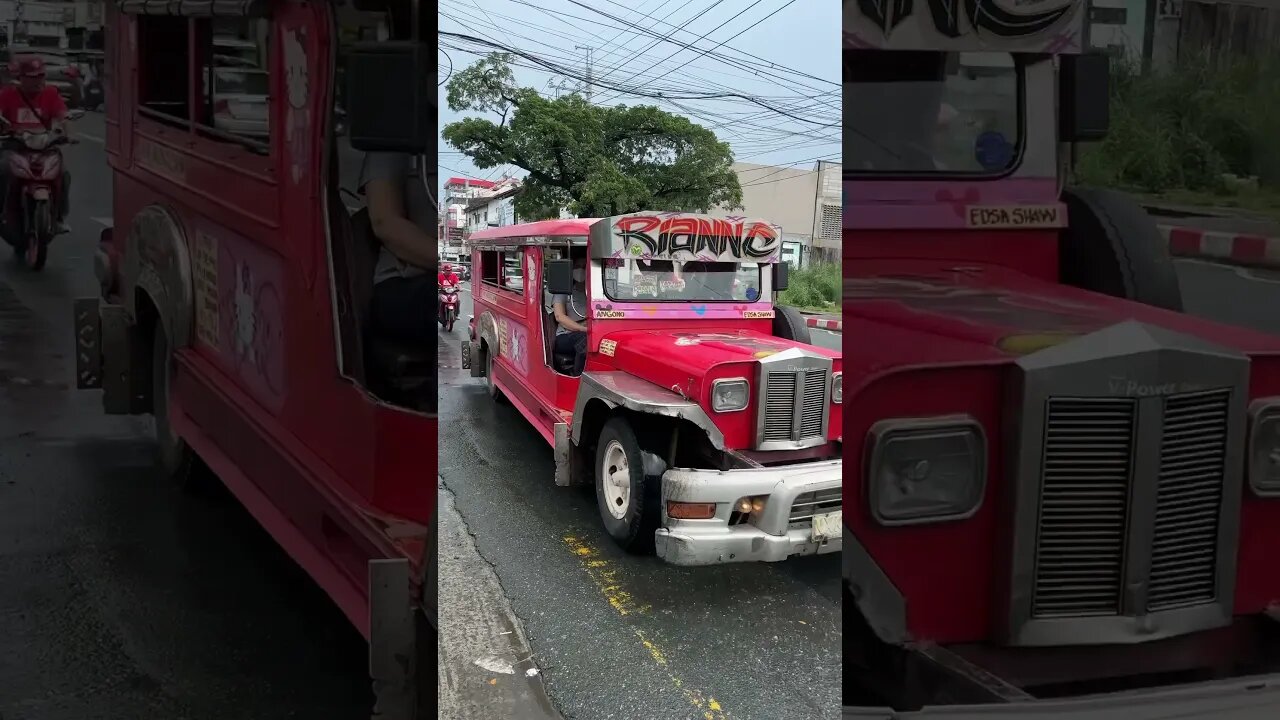 Jeepneys in Angono #shortvideo #shortsvideo #shortsfeed #travel #philippines #shorts #short