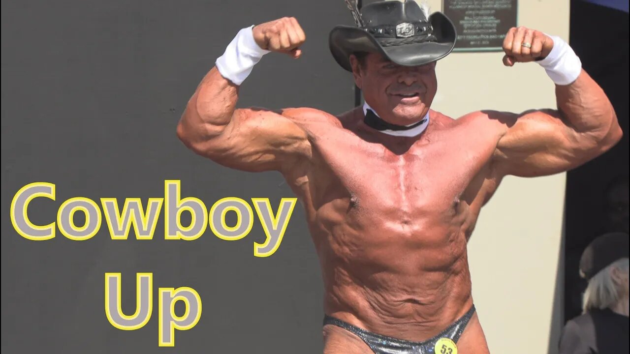 Cowboy Up Bodybuilding Posing Routine #bodybuilding #fitness