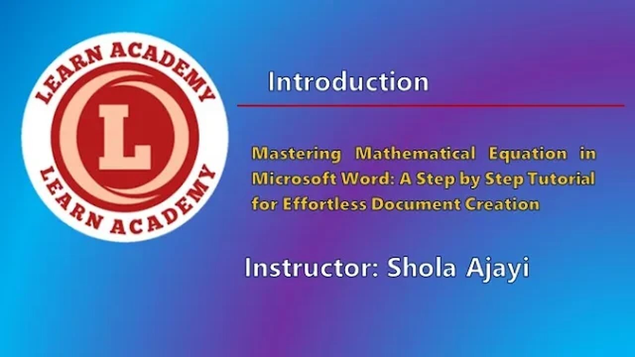 1 Introduction