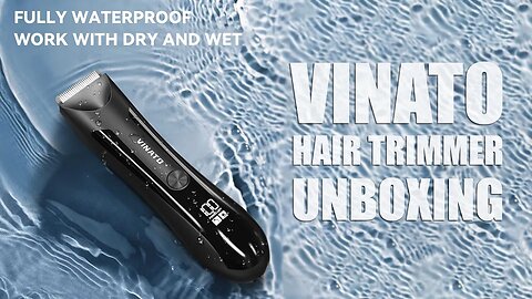 VINATO Hair Trimmer Unboxing & Review