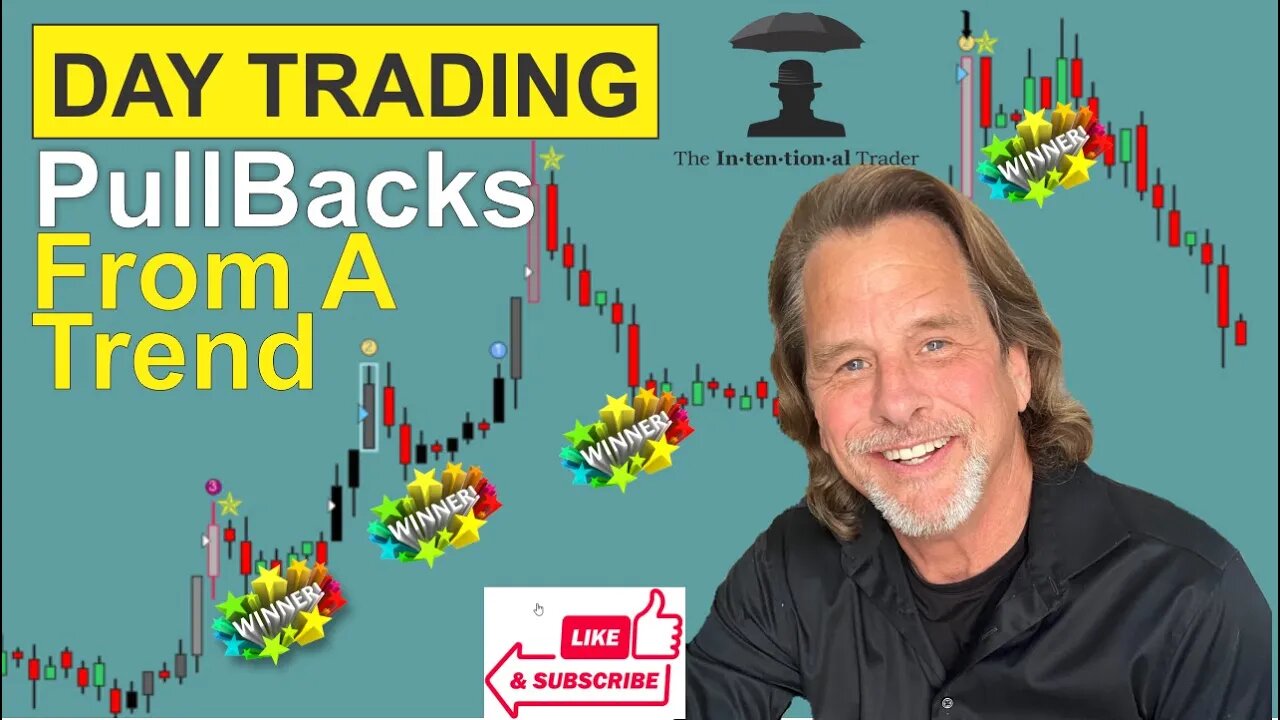 Day Trading Pullbacks From A Trend