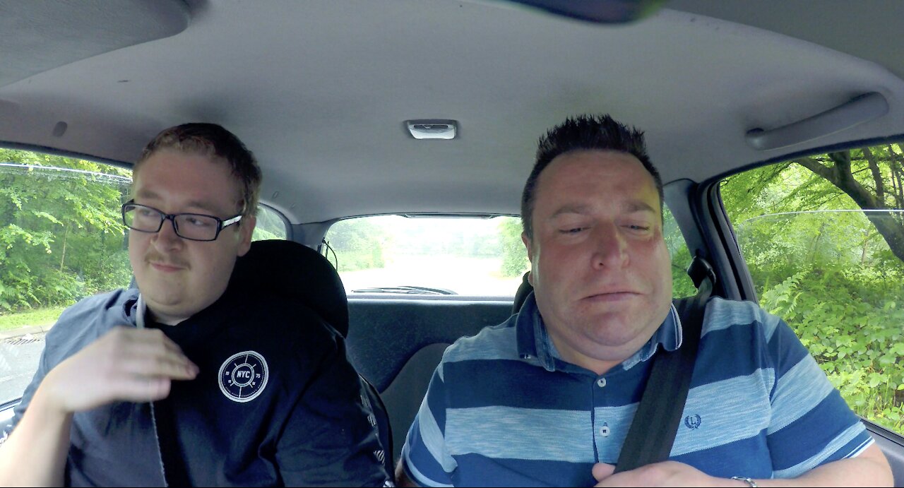 Bus Driver Takes Friend On First Ever Driving Lesson