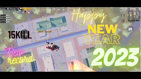 OMG😯!!! 15 kill NEW year record in pubg livik 🇱🇰.💘👍#kalidragongaming#pubg#newrecords