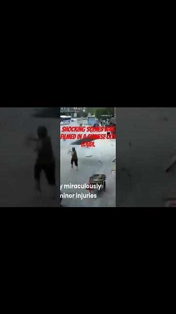 Parts of the facade suddenly gave way from the 20th floor of a building.