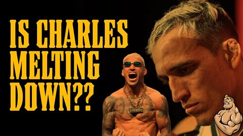 Charles Oliveira MELTING DOWN? REFUSES Islam Rematch & NOT WELL Emotionally - Is he SCARED?