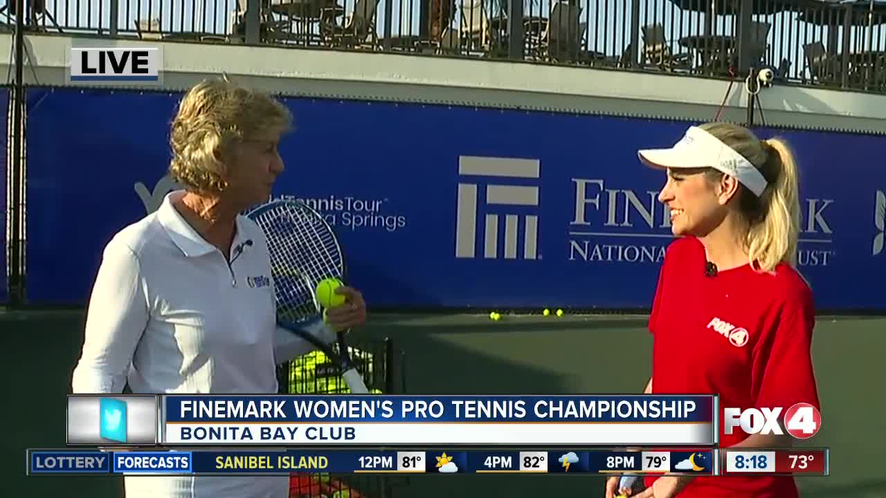 Finemark Women's Pro Tennis Championship 8 a.m.