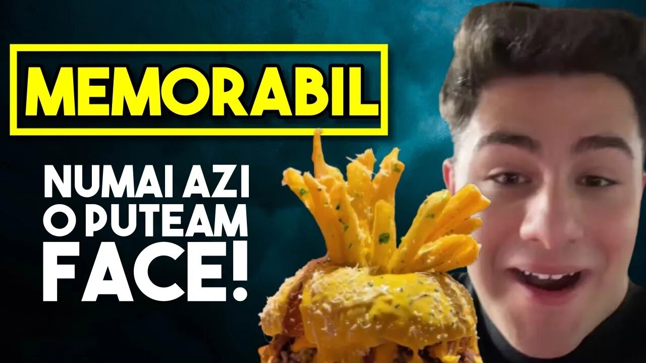 MEMORABIL! NUMAI AZI O PUTEAM FACE!