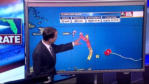 Florida's Most Accurate Forecast with Jason on Sunday, September 17, 2017